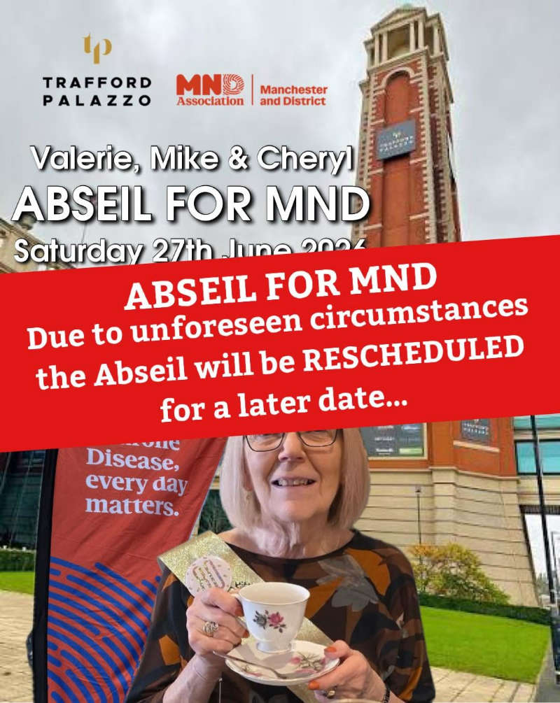 Abseil for MND cancelled