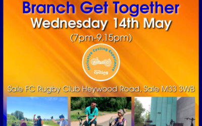 Branch Get Together, Wednesday 14th May.