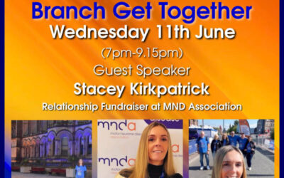 Branch Get Together, Wednesday 11th June