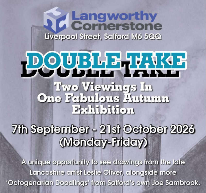 Double Take Exhibition poster