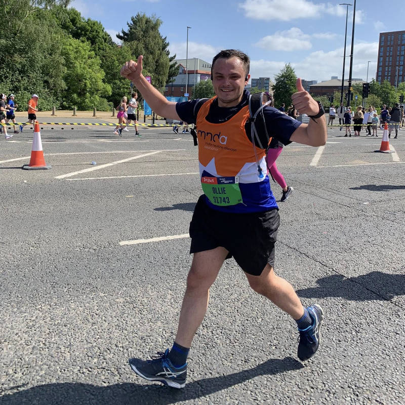Manchester 10k / Half marathon runner