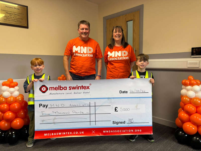 Margaret Works £5000 donation