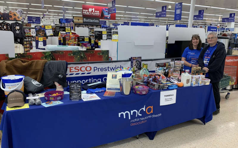 Prestwich Tesco fundraiser