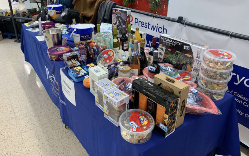 Prestwich Tesco fundraiser