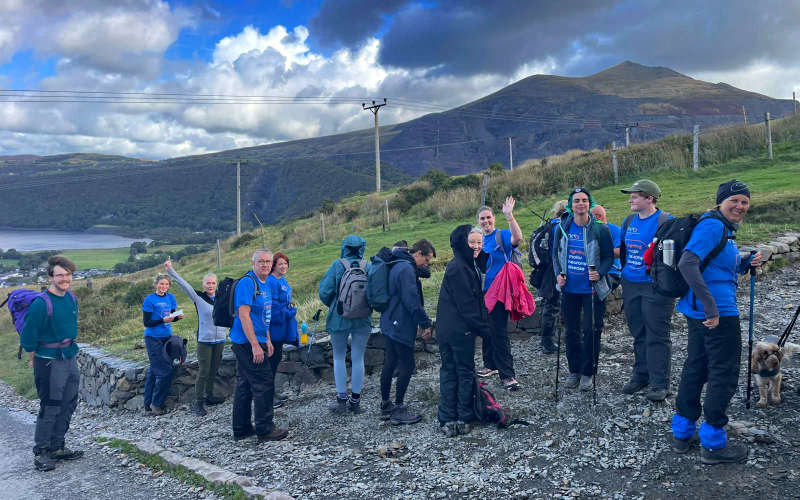 NHSBT Manchester Mobile Teams climbed Snowdon to raise funds for MND NHSBT Manchester Mobile Teams climbed Snowdon to raise funds for MND